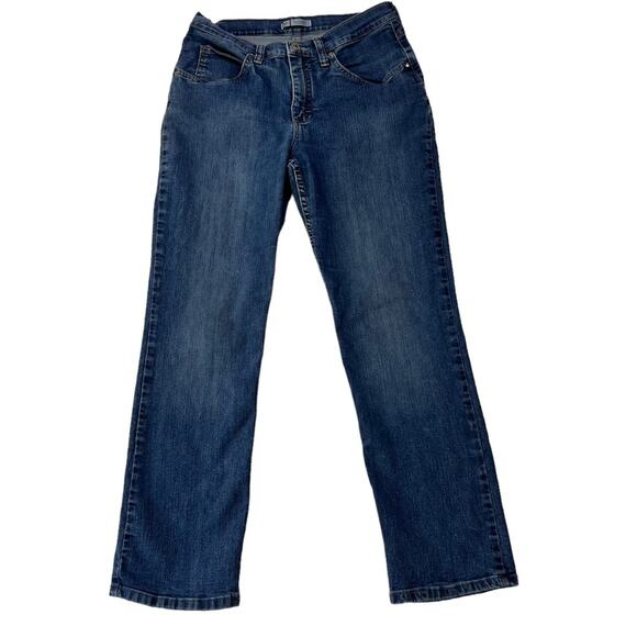 Riders by Lee Jeans Womens 8 P Classic Fit Straight Leg Medium Wash - Picture 1 of 13